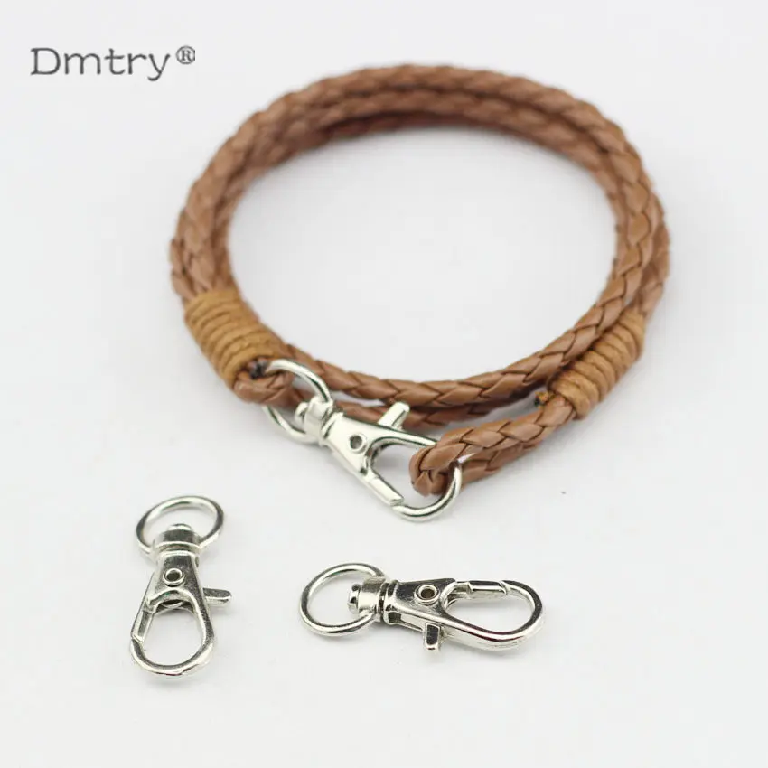 

Dmtry 10pcs Metal Key Ring Key Chain Wholesale For Jewelry Making Findings Accessories Top Quality Clasp DIY LC0026