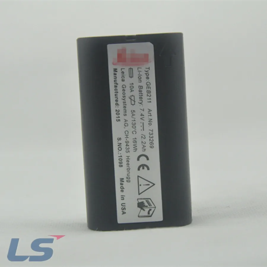 

GEB211 Li-ion battery for Leica ATX1200 RX1200 GPS1200 GRX1200 7.4V 2200mAh