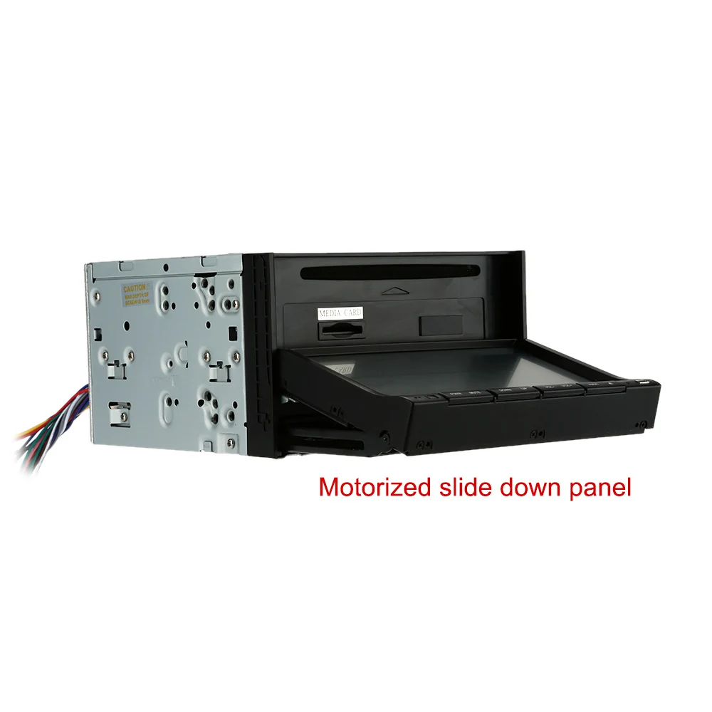 Sale 7"inch 2 Din HD Touch Screen DVD Car Stereo Player BT FM AM Radio CD MP3 WMA VCD Steering Wheel Control 6