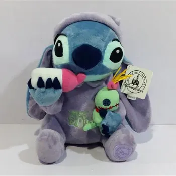 

28cm NEW Lilo & Stitch Plush Toys Stich With Baby Bottle Soft Stuffed Dolls Kids Toys