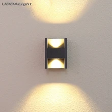 Открытый настенный светильник led 6 Вт стены свет сада