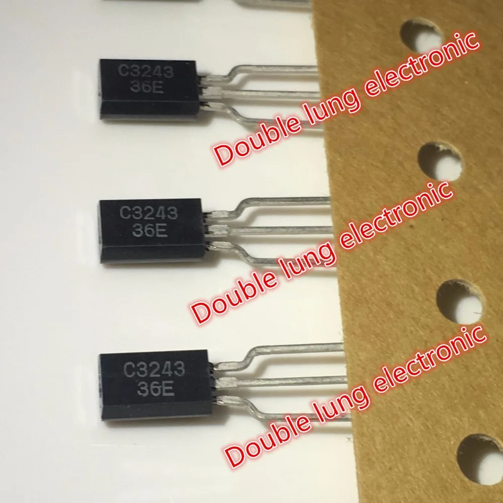 100PCS/lot 2SC3243 C3243 TO92L NPN Transistors 1A 60V | Электронные компоненты и принадлежности