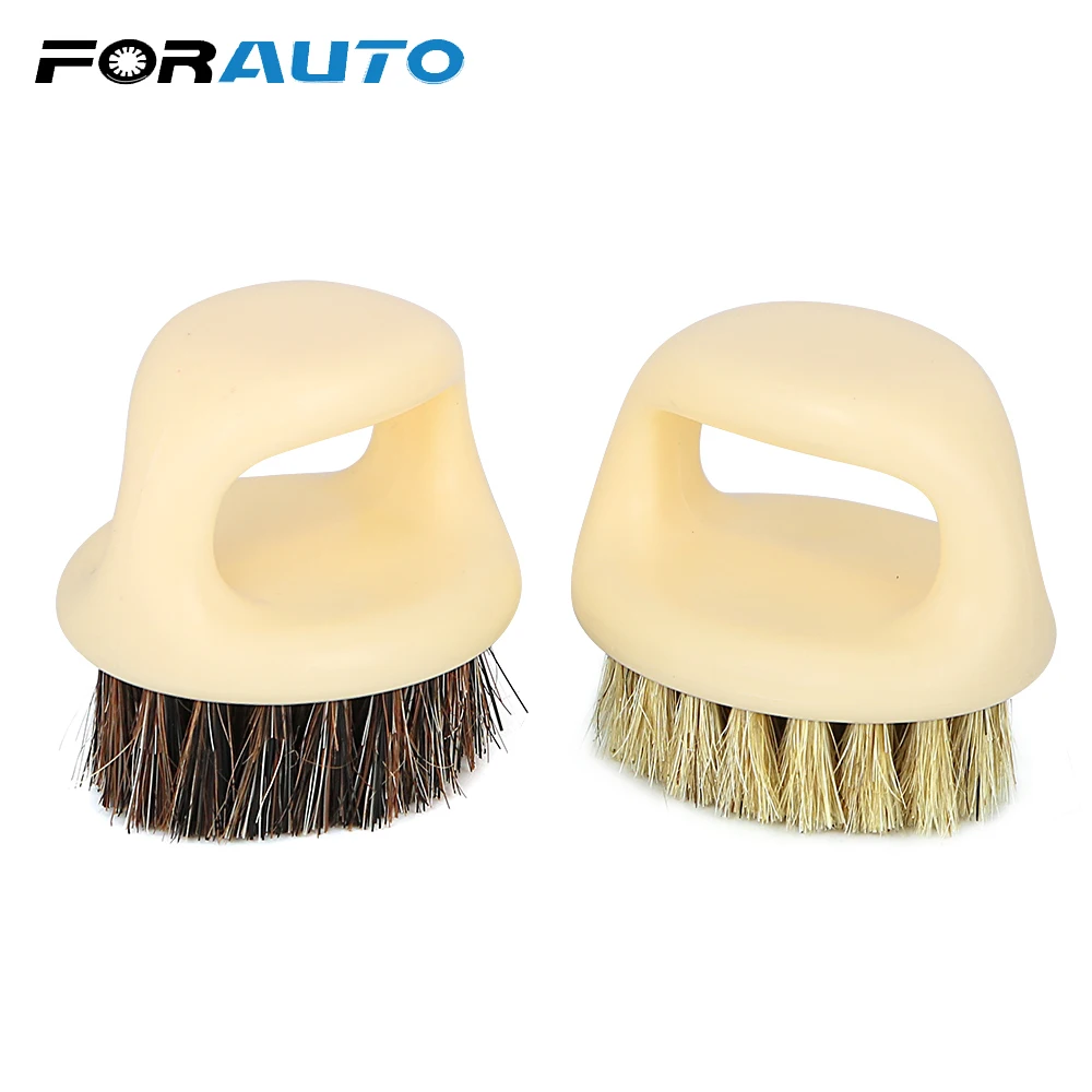 FORAUTO Car Brush for Interior/Leather Seat/Roof/Panel/Dashboard Car