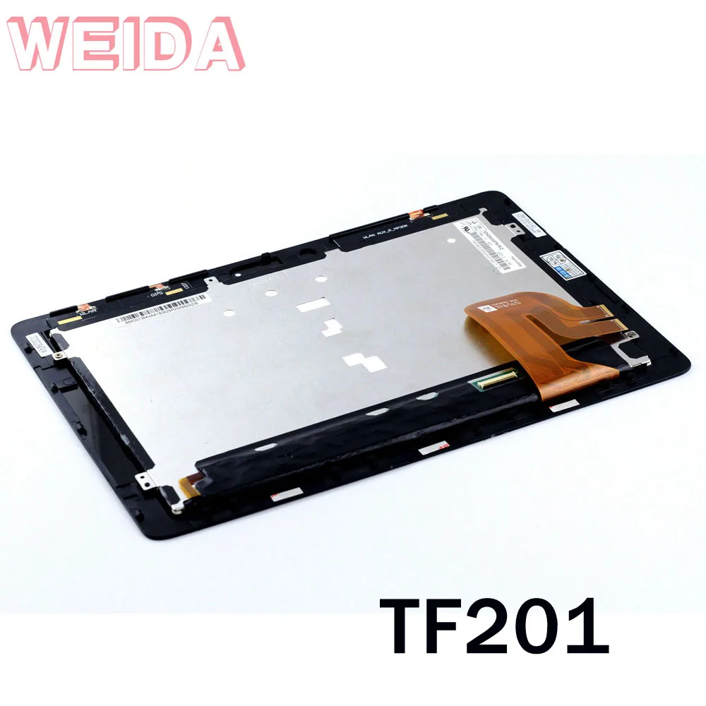 

WEIDA LCD 10.1" For Asus Transformer Pad TF201 LCD Display Touch Screen Assembly Frame Tablet PC TF201 V0.3 LCD HSD101PWW2