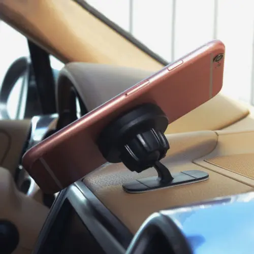  Schwarz Universal Stick Auf Dashboard Magnetische Auto Halterung Für GPS Handy