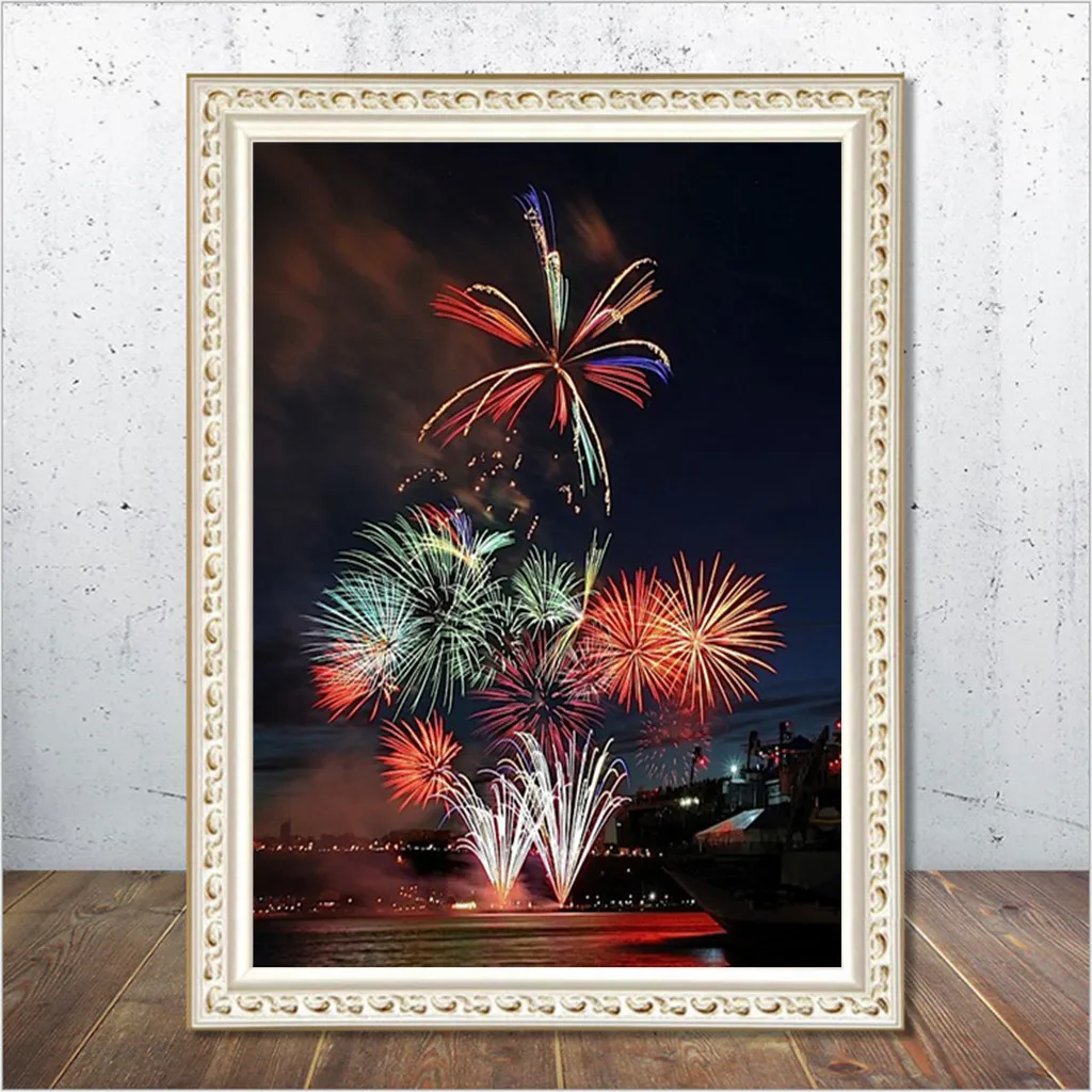

independence Day Household daily necessities 5D DIY Diamond Painting Embroidery Round Diamond Home Decor Gift Home Decoration