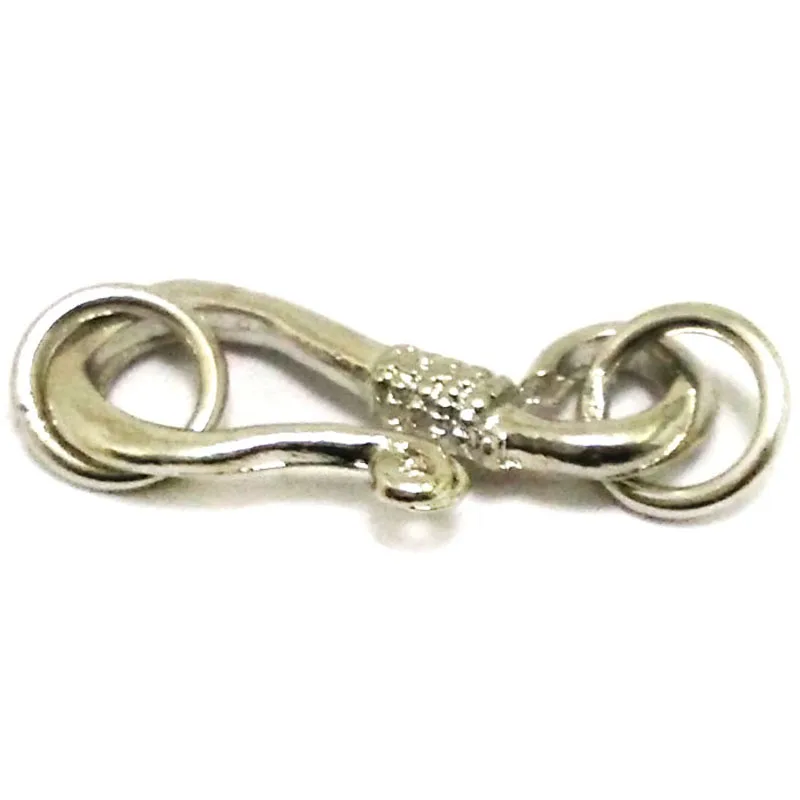 

11x40mm White Gold Filled Lobster Bracelet Necklace Jewelry Clasp