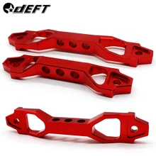 DEFT Car Battery Tie Down Brace Aluminum Alloy Battery Fasten Bracket Holder Modification Accessories for Honda Civic 2002-2005