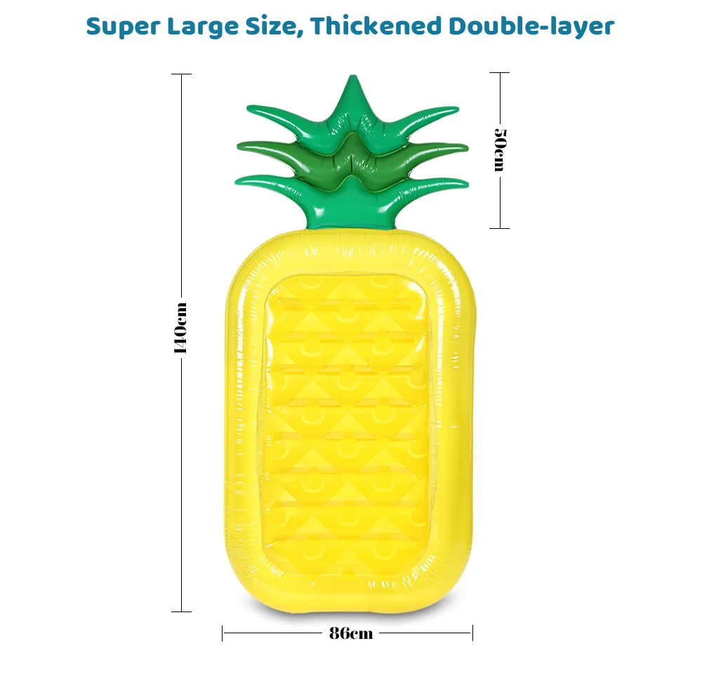 Надувной ананас гигантский бассейн игрушки для купания плавания кольцо
