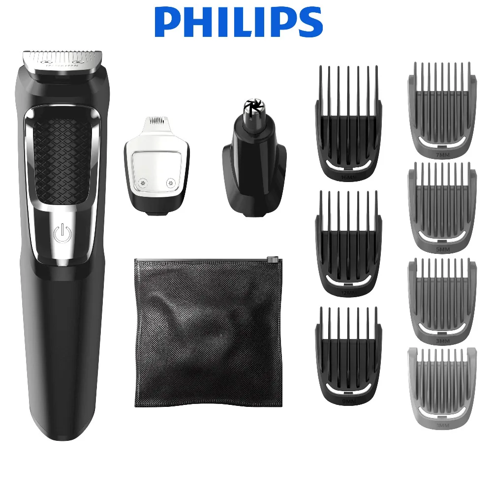 Philips Norelco серии 3000 Multigroom 13 шт. для мужчин перезаряжаемые электризатор бритвы