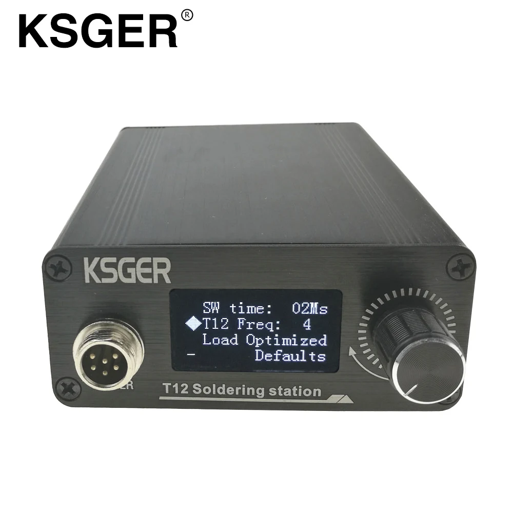 KSGER STM32 OLED 1,3 0,96 Размер T12 DIY паяльная станция с русским корейским английским китайским T12-B2 паяльником