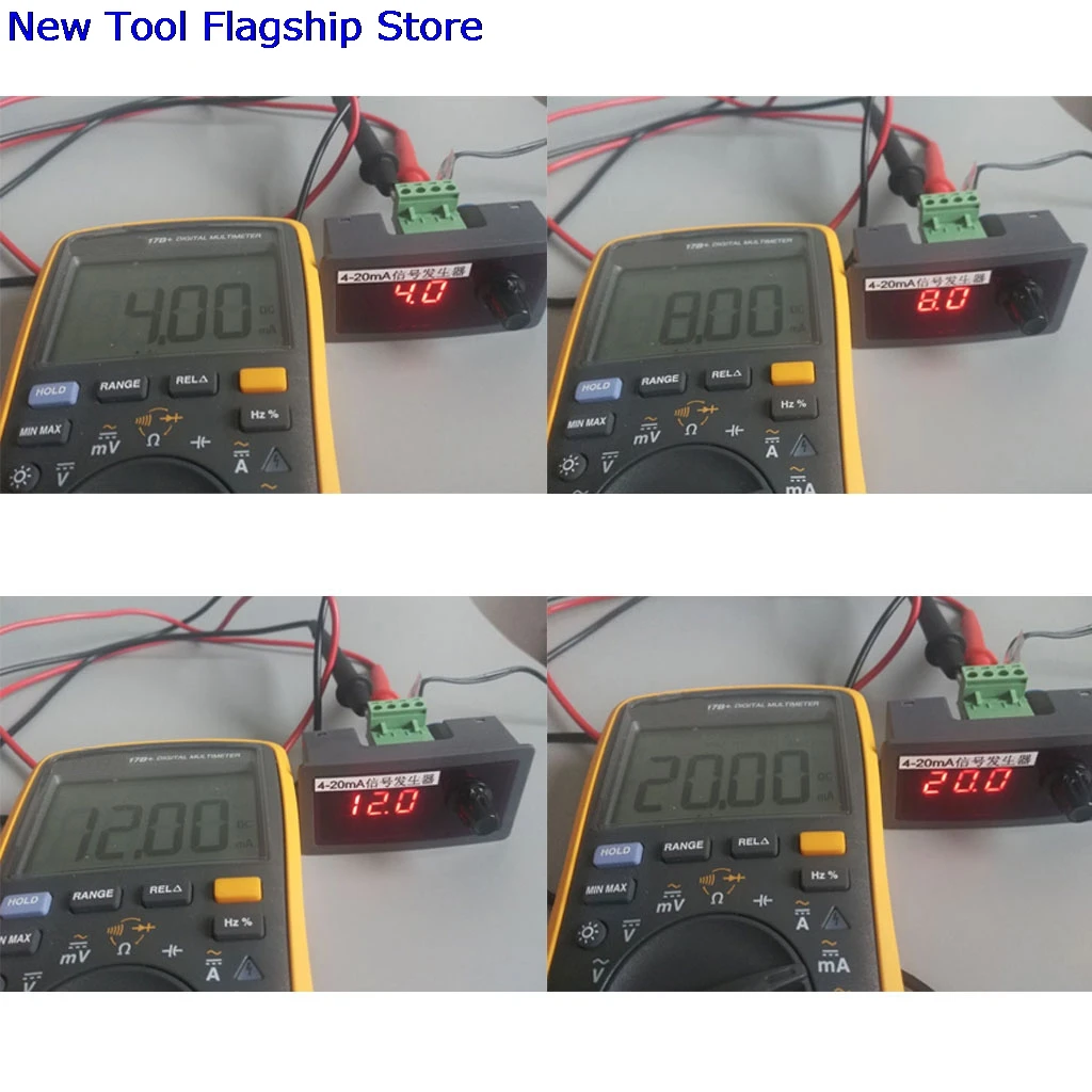 DC 12V/24V 4 20mA генератор сигналов ток источник сигнала с защитой