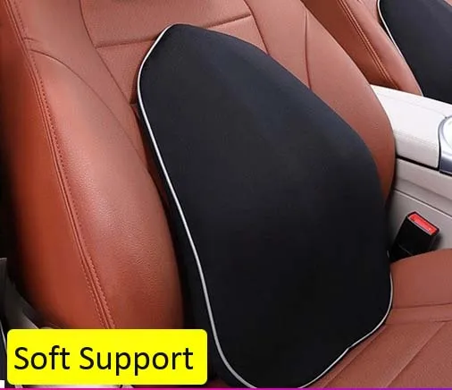3D подушка для шеи с эффектом памяти, автомобильный подголовник, подушка для путешествий, держатель для шеи, чехол для сиденья для suzuki buick toyota Nissan - Color: black white waist
