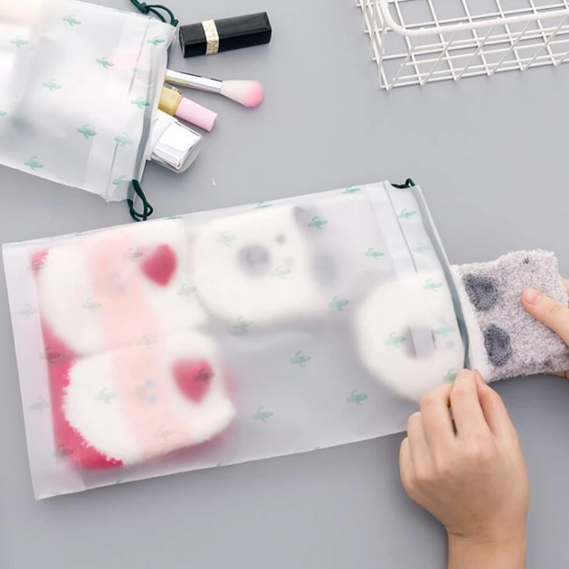 الصبار الرباط حقيبة التخزين السفر حقيبة مستحضرات تجميل للماء صندوق تخزين ملابس حقيبة أشتات فرز النساء التجميل حمل Beaut عدة