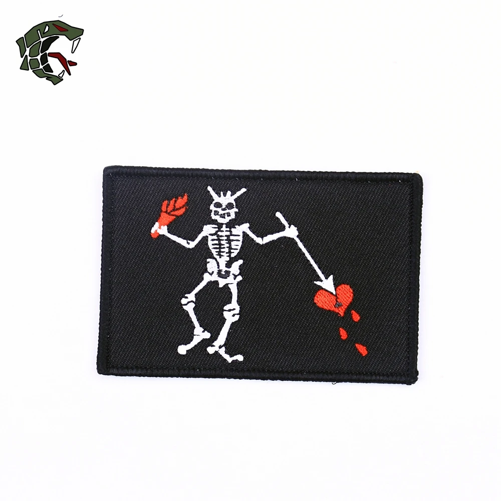 TSNK Embroidery Patch Tactical Badge"S.A.S/Blackbeard" Armlet 3