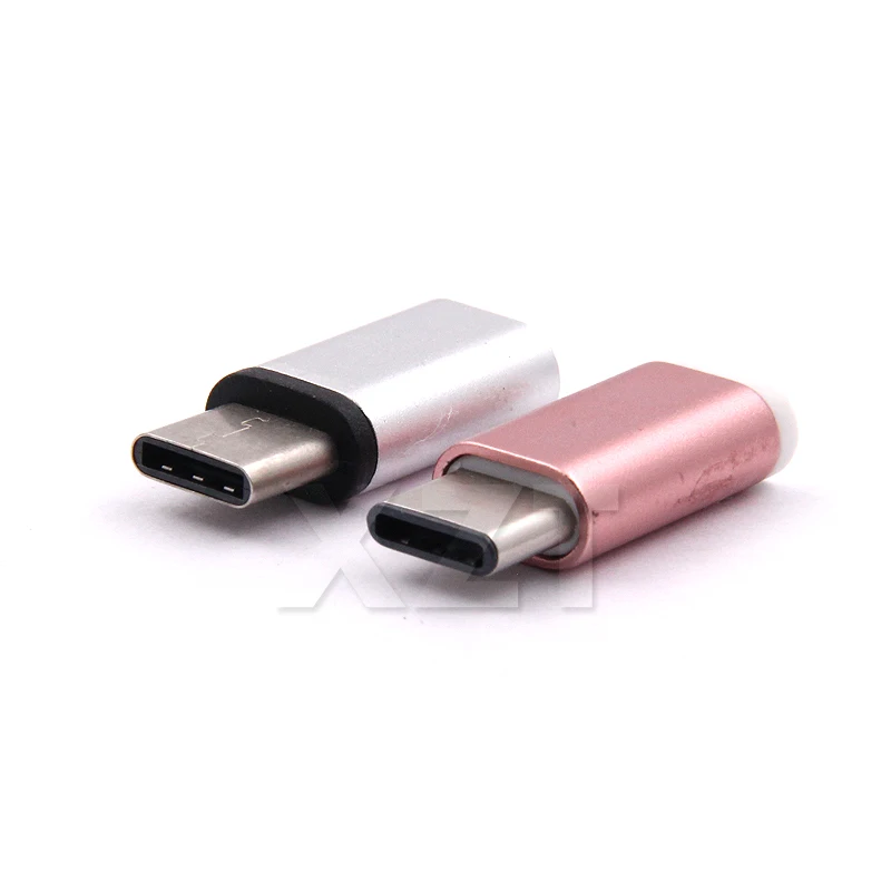 2 шт. USB-C type-C Micro USB адаптер для зарядки данных Конвертер Разъем для Android телефон высокое качество