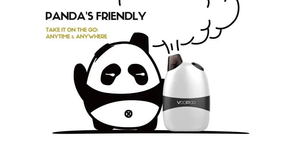 Original Voopoo PANDA Kit with E ALL-IN-ONE POD SYSTEM 5ML Cartridge POD 1100mah Battery Electronic Cigarette Vape Vaporizer 01 (8)