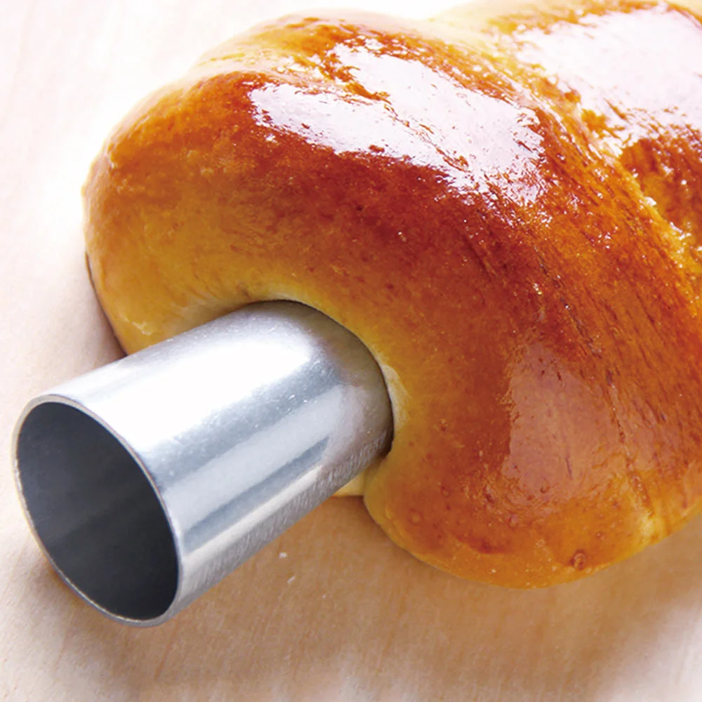 

Conical Tube Cone Roll Moulds Stainless Steel Spiral Croissants Molds Pastry Cream Horn Cake Bread Mold Kitchen Accessories