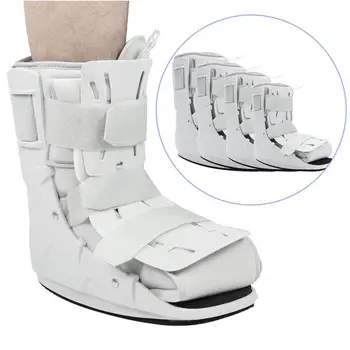 

Foam Pneumatic Walking Boot Ankle Strap Support Foot Orthosis Plantar Splint Brace Supports