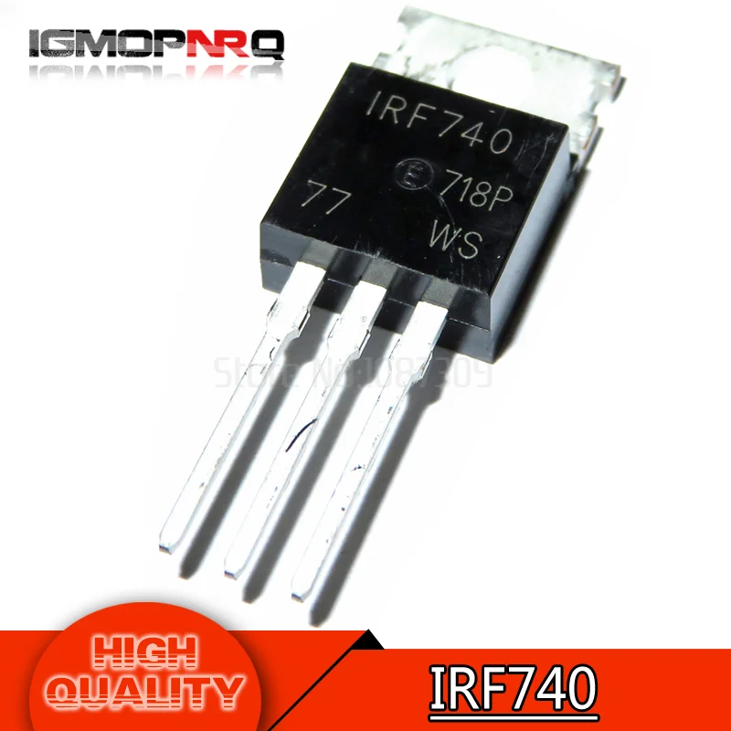 

20pcs free shipping IRF740 IRF740PBF MOSFET N-Chan 400V 10 Amp TO-220 new original