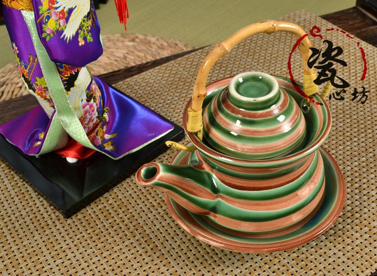 Чайник/свежий суп/один чай/японский/морепродукты суп горшок/пузырьковый чай/керамический чайный сервиз