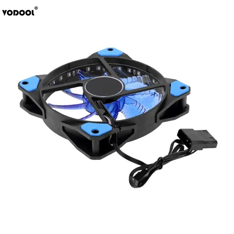 Вентилятор охлаждения VODOOL для ПК со светодиодный Ной подсветкой 120x120x25 мм 12 В