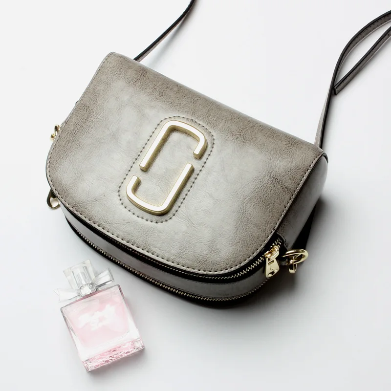 Women's new leather colorful fashion wild small square bag Korean style women's lightweight leisure flat bag