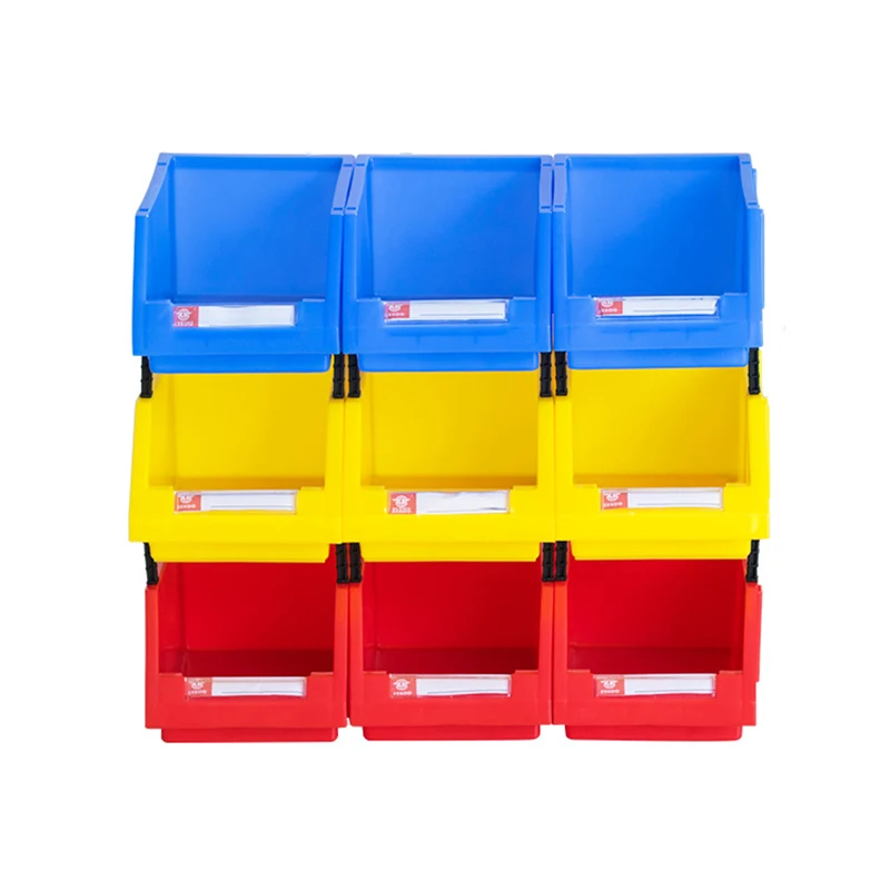 

1pc Storage Bin Rack Tool Parts Garage Unit Shelving Organiser Box Workshop Warehouse Thickened Combination Components Box