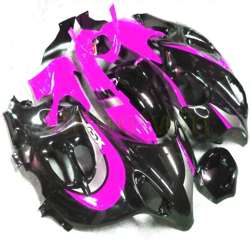 Botls+Custom pink black motorcycle fairing for Suzuki katana GSX750F