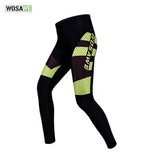 WOSAWE Спорт на открытом воздухе велосипедные штаны 4D гелевые колготки быстросохнущие брюки для горного велосипеда велосипедные брюки хип защитные