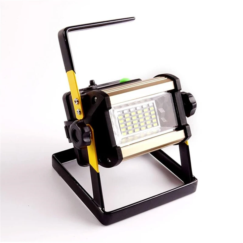 

Durable IP65 outdoor emergency LED work light 30w with red/blue warning light, portable rechargeable LED flood light