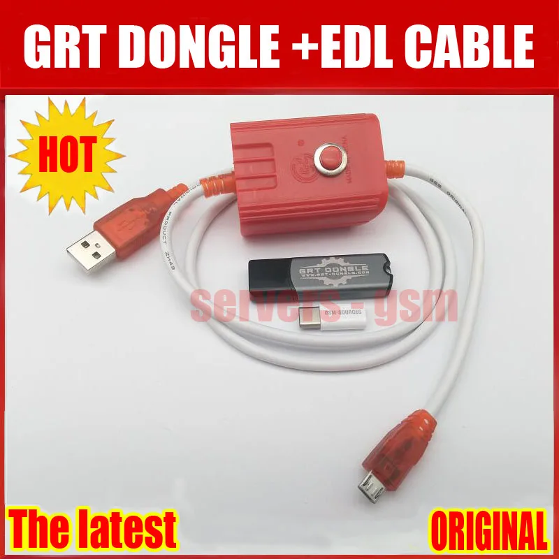 

2019 Newest Original GRT Dongle key tool+ EDL CABLES