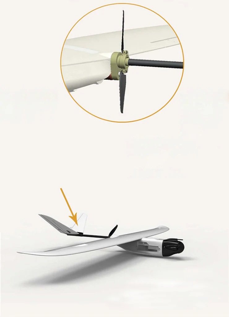 X-UAV One EPO 1800 мм размах крыльев FPV мощный самолет EPO V Хвост PNP(мотор+ ESC+ сервопривод
