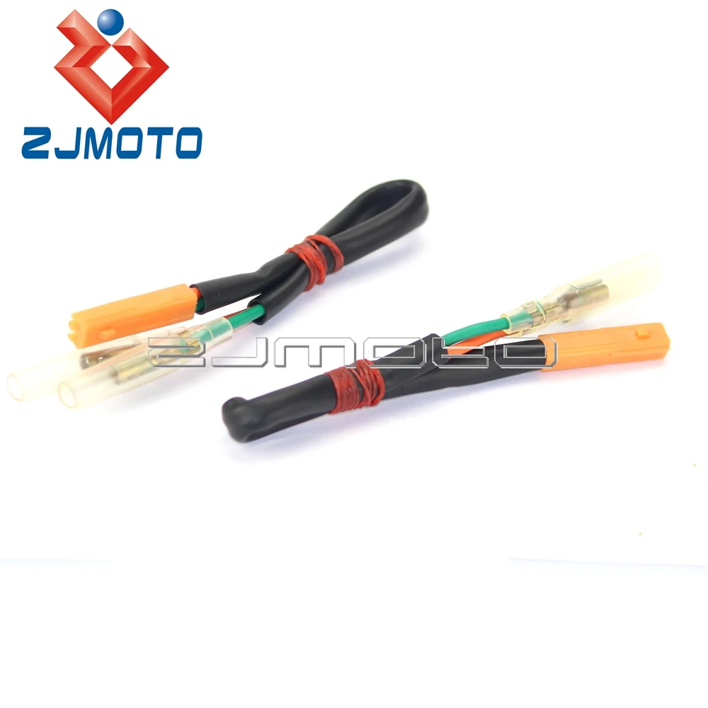 

Motorcycle Rear Turn Signal Wiring Adapter Plug For Honda VTR250 CB1300SF CB400SF CB400SS CB1300S CBR125R CB650F CB500F