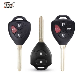 

DANDKEY 50x 2/3/4 Buttons Remote Car Key Shell Case For Toyota Camry 2007 2008 2009 2010 Avalon Corolla Matrix RAV4 Venza Yaris
