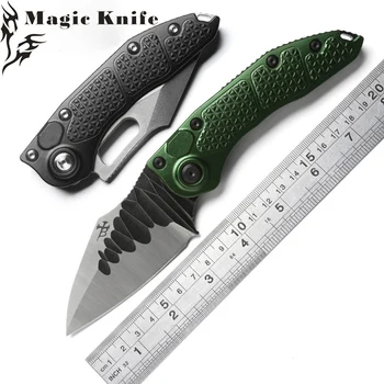 

DICORIA Stitch folding knife D2 blade 6061-T6 Aluminum handle outdoor camping hunting pocket fruit kitchen Knives EDC tools