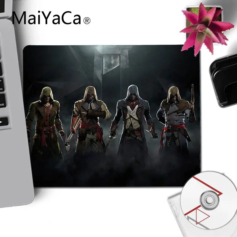 MaiYaCa Assassin's Creed IV черный флаг заказной игровой коврик для мыши для ноутбука игровой коврик для мыши - Цвет: No LockEdge 18x22cm