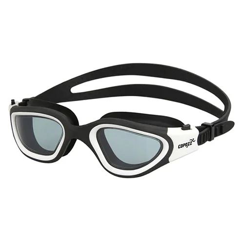 

Copozz GOG-3720 Men Women Anti Fog UV Protector Swimming Goggles Professional Waterproof Summer Beach Dive Swim Glass Flat white
