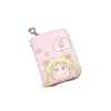 Sailor Moon – sac à main en cuir pour femmes, Mini portefeuille pour femmes, petite fermeture éclair, porte-cartes pour filles, Carteira mc435 ► Photo 2/6