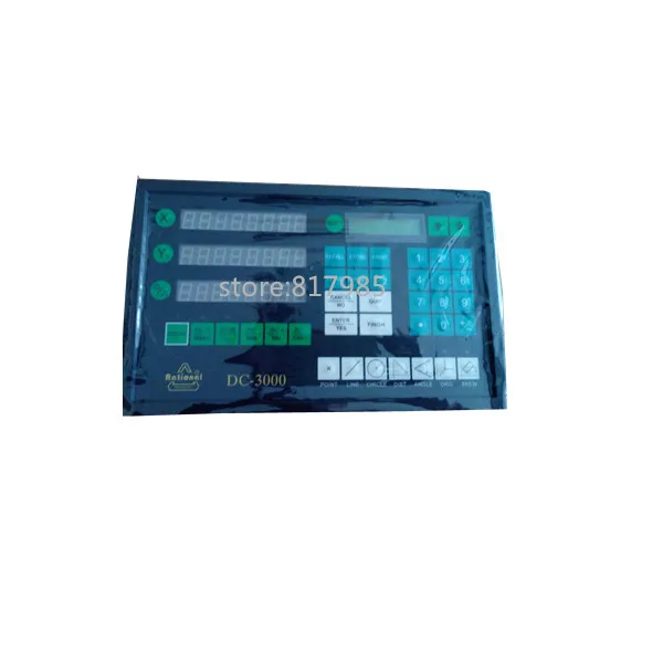  Rational angle detector DC3000 digital readout with edge finder usuage on profile projector measuri