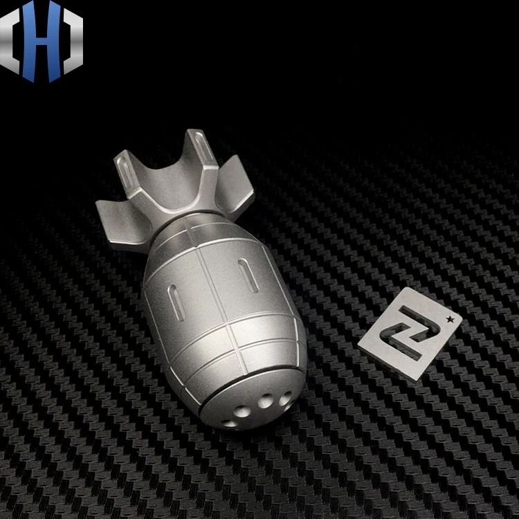 Маленькая бомба Fingertip Gyro из нержавеющей стали, латунь, для взрослых, декомпрессия, креативная спиральная игрушка, подарок, EDC