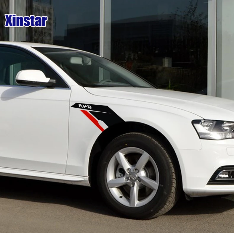 Автомобильные аксессуары для Audi TT A3 A4 A5 A6 A7 Volkswagen Golf 6 CC Passat MAGOTAN 2 шт.|fender sticker|car