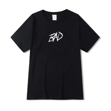 Xxxtentacion Футболка мужская летняя футболка высокого качества Повседневная Xxxtentacion Bad хип-хоп футболка с круглым вырезом Мужская Swag хлопковые футболки