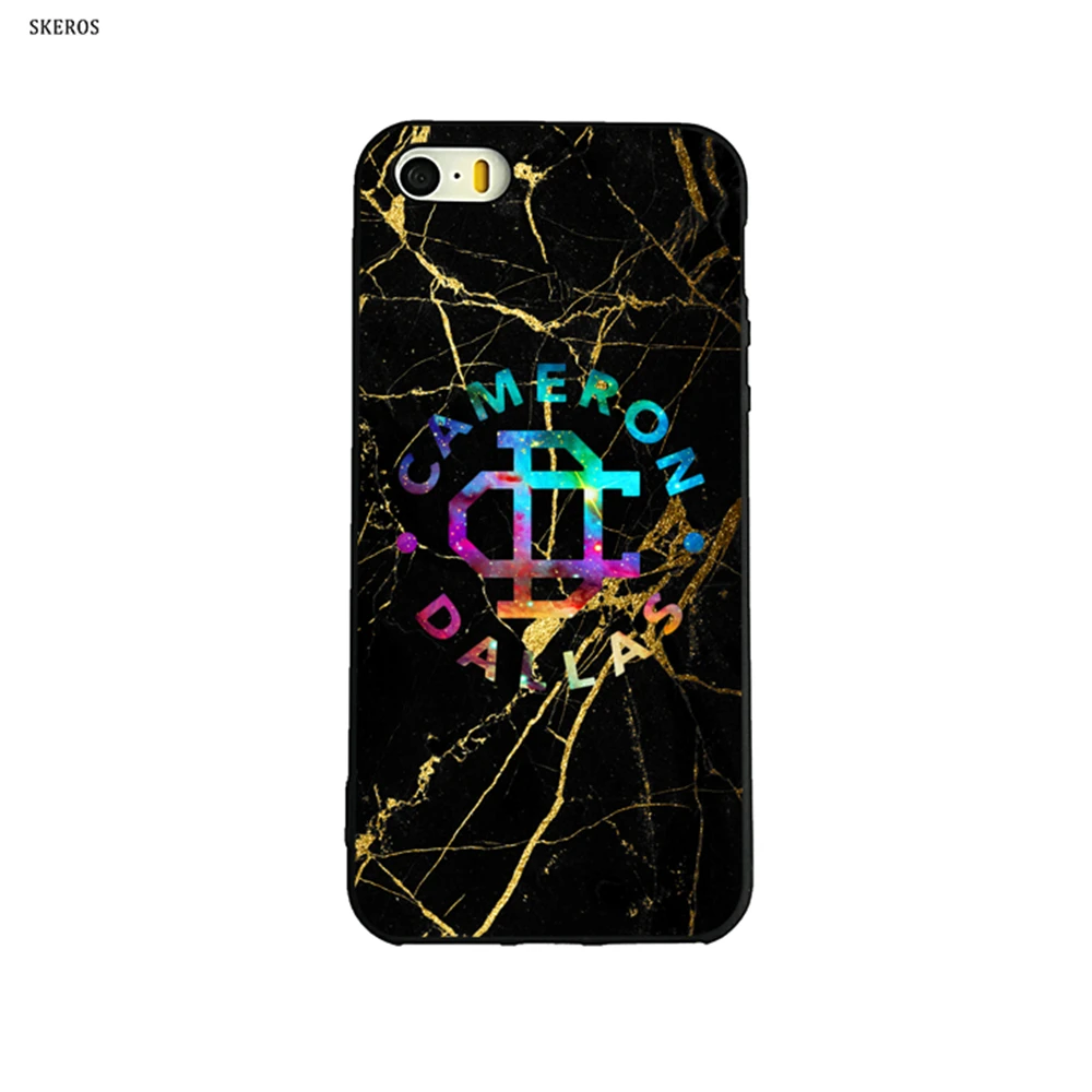 SKEROS CAMERON BLACK MARBLE Fashion Phone Soft Cover For Apple Iphone X 5 5S Se 6 6S 7 8 6&amp6S Plus 7&amp8 #ca48 |
