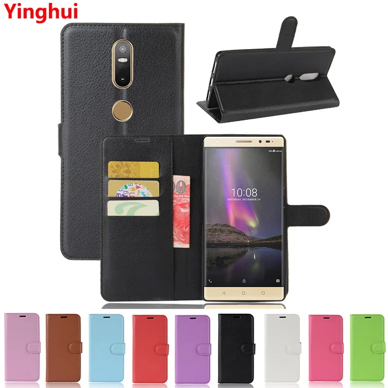 

For Lenovo PHAB 2 Plus Book Style Flip Wallet Leather Stand Case Cover for Lenovo PHAB 2 Plus Card Holder Full Protective Case