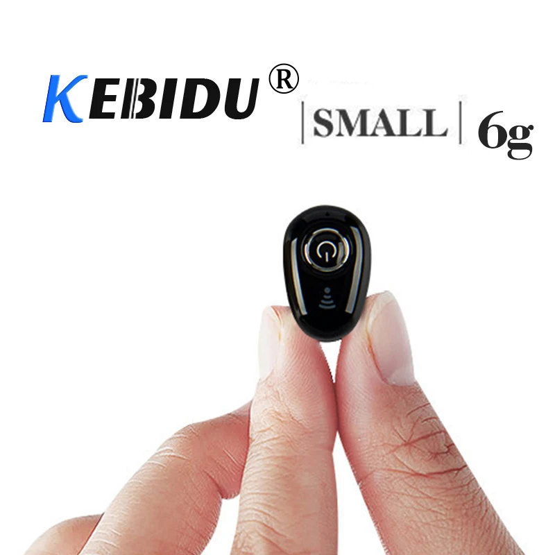 

kebidu Original Mini S650 earphone Wireless Bluetooth4.1 + EDR Handsfree Headset Headphone Sporting Earbud for iOS/Android Phone