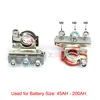 FOXSUR Car Automotive Battery Connector Top-Post Battery Cable Terminal with M6 M8 Screw Positive Negative Clamp Connector 1 set ► Photo 3/6