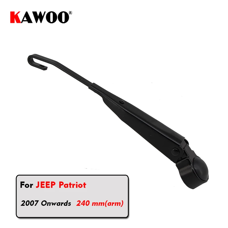 KAWOO Car Rear Wiper Blades Back Window Wipers Arm For JEEP Patriot