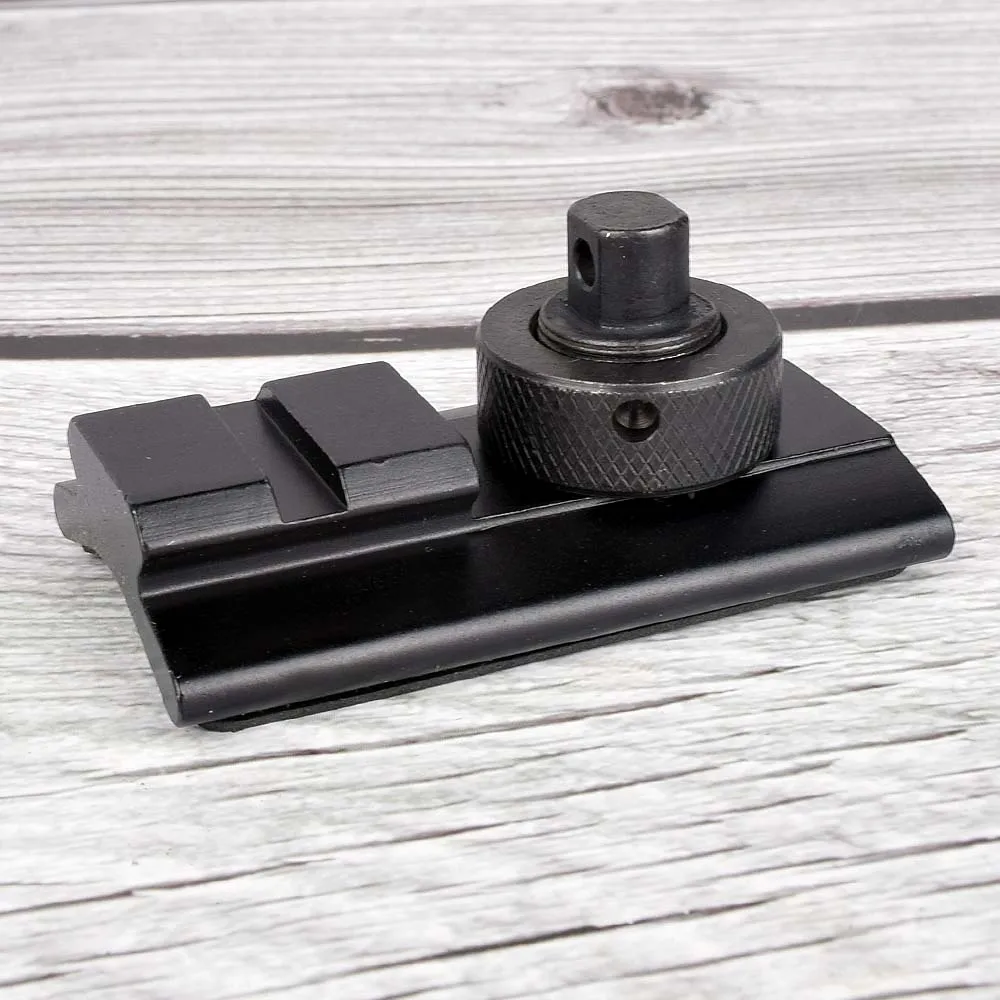 

Tactical Airsoft Rifle Hunting Shooting Bipod Weaver Rail Sling Stud Swivel Picatinny Slot Adaptor 20mm Bipod Adapter