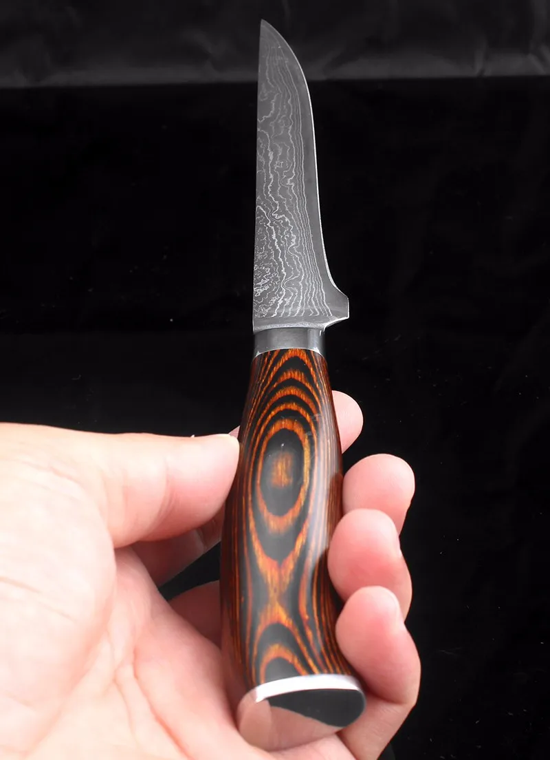 XITUO High quality utility knife Kitchen knife Japanese VG10 73 layer Damascus steel paring knife wood handle Boning knife Tools XITUO High quality utility knife Kitchen knife Japanese VG10 73 layer Damascus steel paring knife wood handle Boning knife Tools